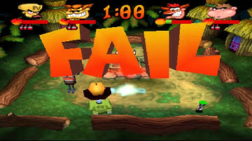 Lets Play Crash Bash part 29 - Jungle Fox