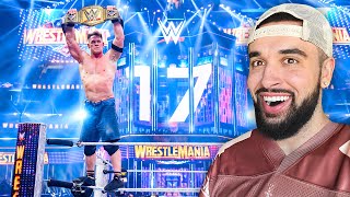 I SAW JOHN CENA MAKE HISTORY AT WRESTLEMANIA 41!