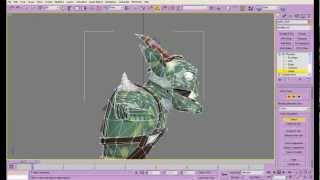 Rigging 4: Attach the Mesh to Bones (3D Studio Max tutorial)