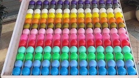 Super Long Relaxing Color Balls Sorting ASMR Puzzle Video – Perfectly Satisfying Sorting Movements,