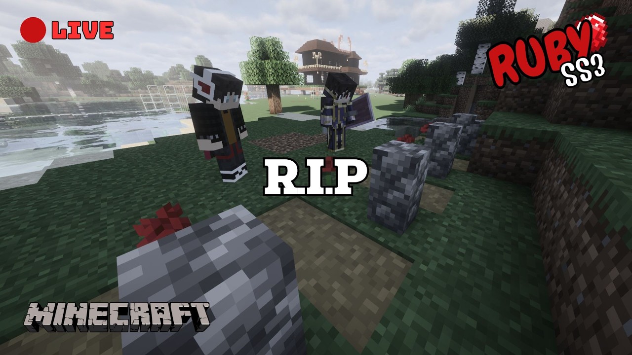 LIVE : ไลฟ์เปิด Nether สร้างบ้าน หาของแบบจริงจัง !! | Minecraft Ruby ...