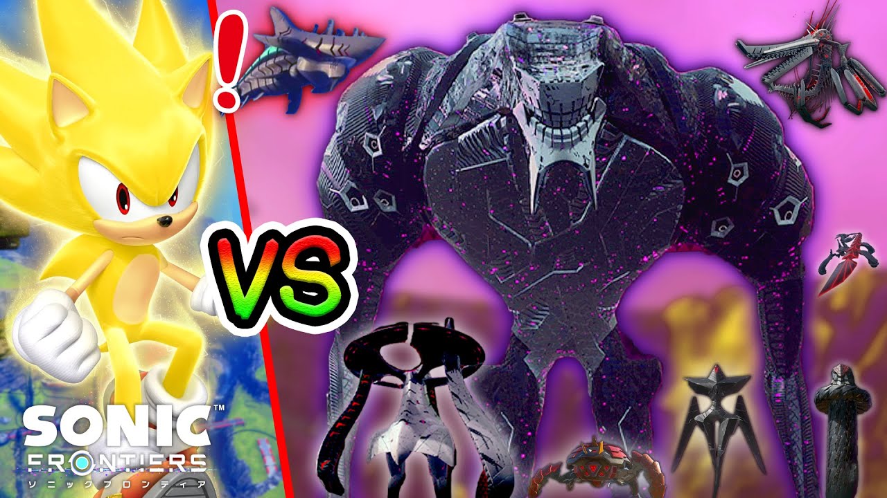 ソニックVSボス軍団！40連戦バトルラッシュ！【ソニックフロンティア】