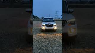 scorpio drl light  #offroading #sanscarisumit #automobile #scorpio #s11scorpio #scorpion