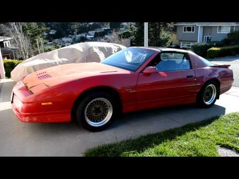 1987 Pontiac Trans Am GTA 5.7L V8 Cold Start