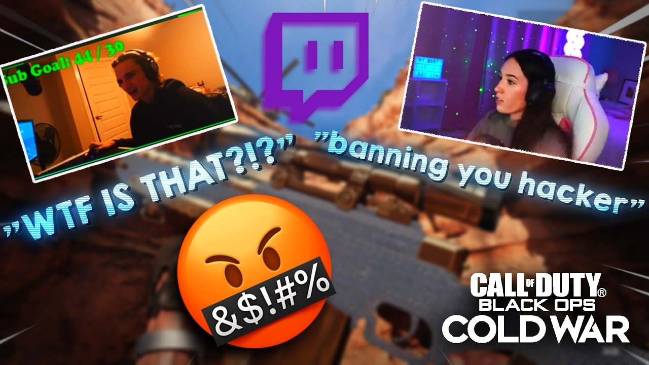 Killing Twitch Streamers in COD (hilarious reactions)