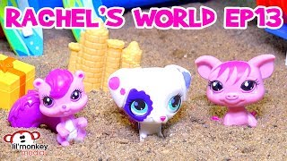 LPS  Rachel's World Ep 13  Birthday Party at Waterpark Mountain!