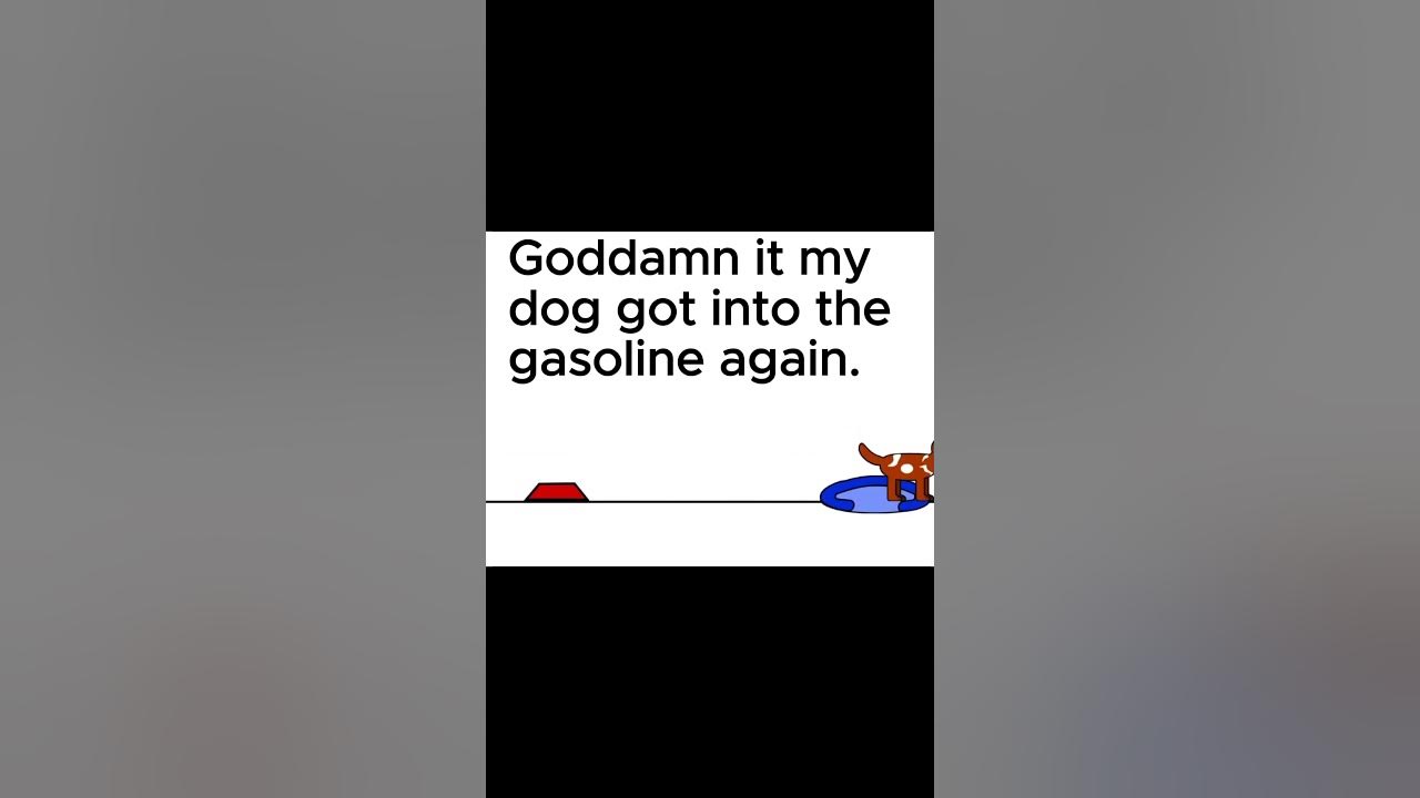 My dog got into the gasoline YouTube