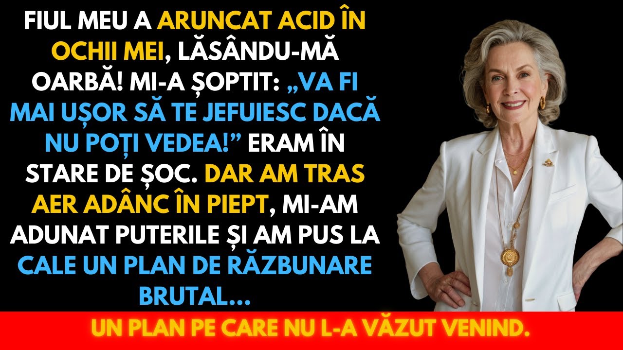 Am orbit din cauza fiului meu! A încercat să mă jefuiască, iar eu m-am răzbunat făcând asta…