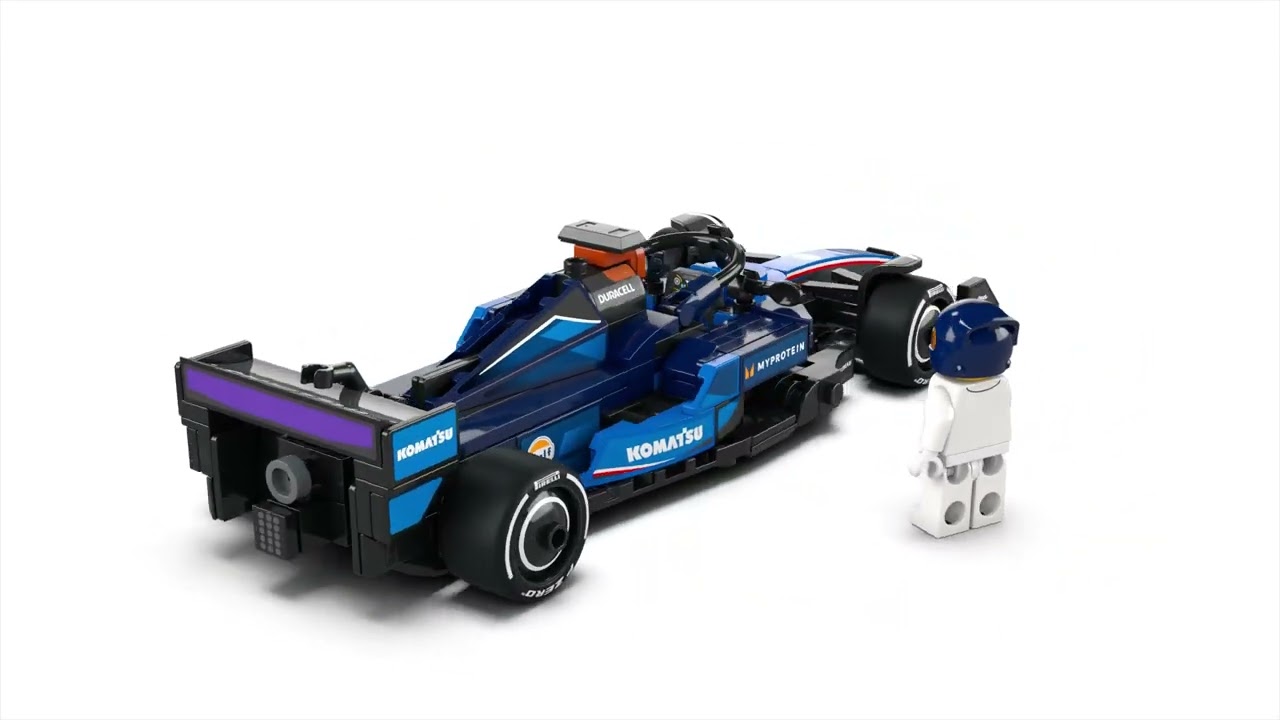 LEGO Speed Champions: Williams Racing FW46 Race Car - 263 Pieces
