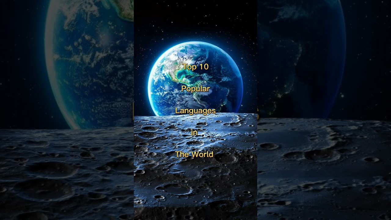 Top 10 Popular Languages in The World 