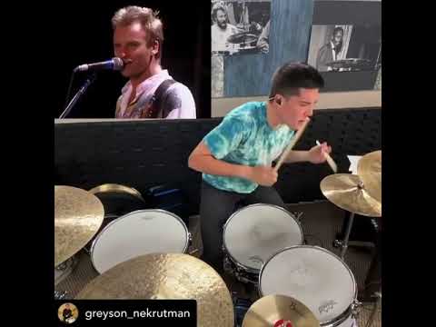 Message In A Bottle (The Police) cover by Greyson Nekrutman
