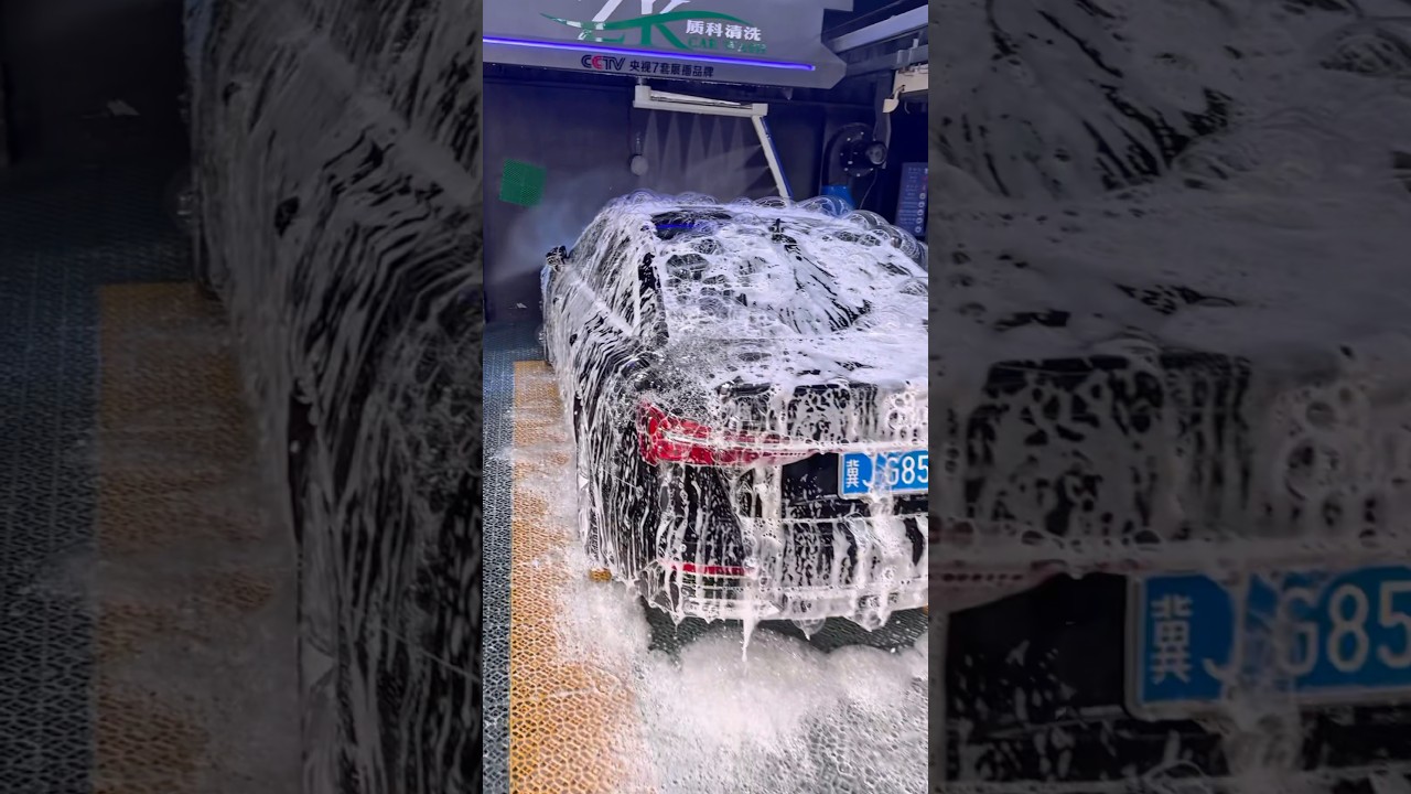 Automatic Touchless Car Wash Machine 