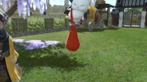 FFXIV Delivery Moogle minion