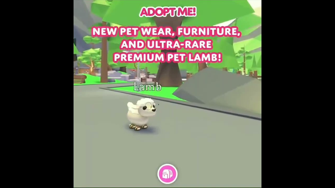 New pet lamb in adopt me! YouTube
