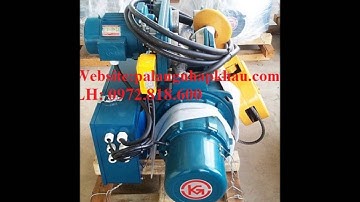0972818600//Palăng cầu trục dầm đơn 2 tấn - 6m,Pa lăng cáp điện 2 tấn, 3 tấn 5 tấn, 1 tấn