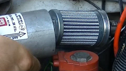 Wie oft muss der gasfilter gewechselt werden?