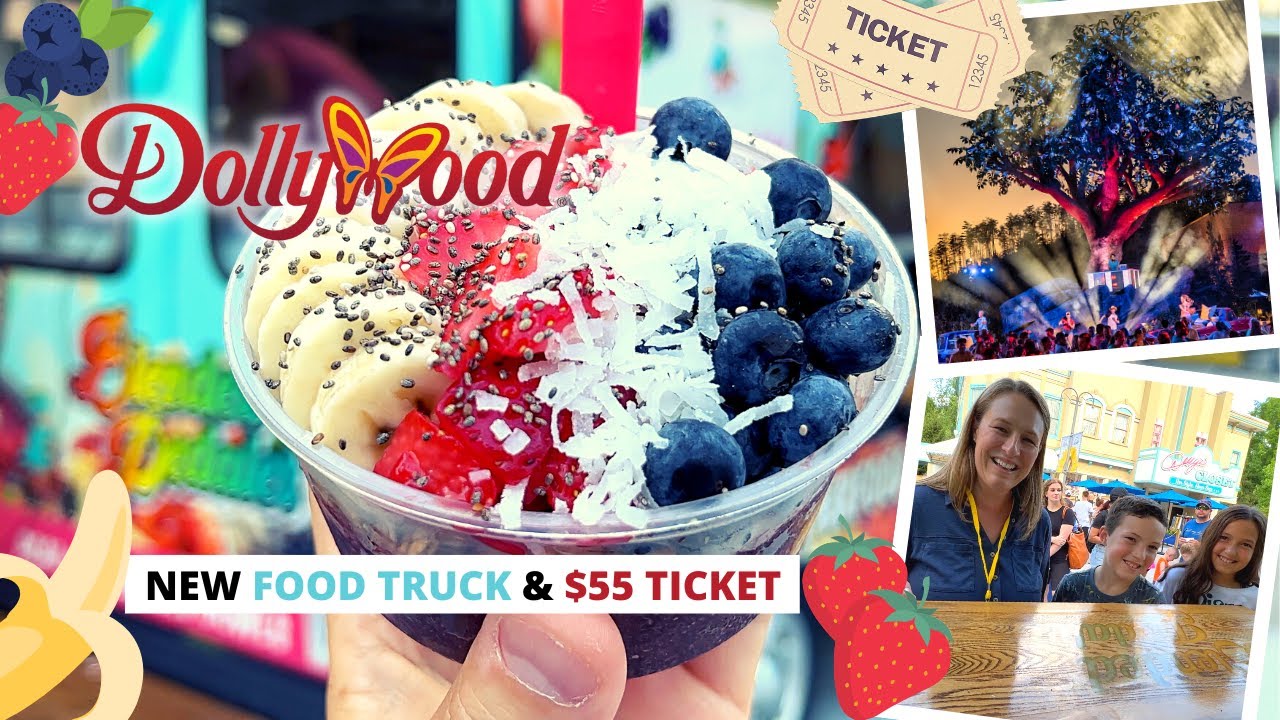 Dollywood Superfood Food Truck & 55 After 5PM Summer Ticket YouTube