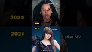 Which transition is the smoothest ? #lisa #blackpink #roselia #shorts