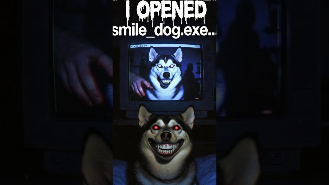 Opened smile_dog.exe… Now My Dog Smiles Like a Human 😱 