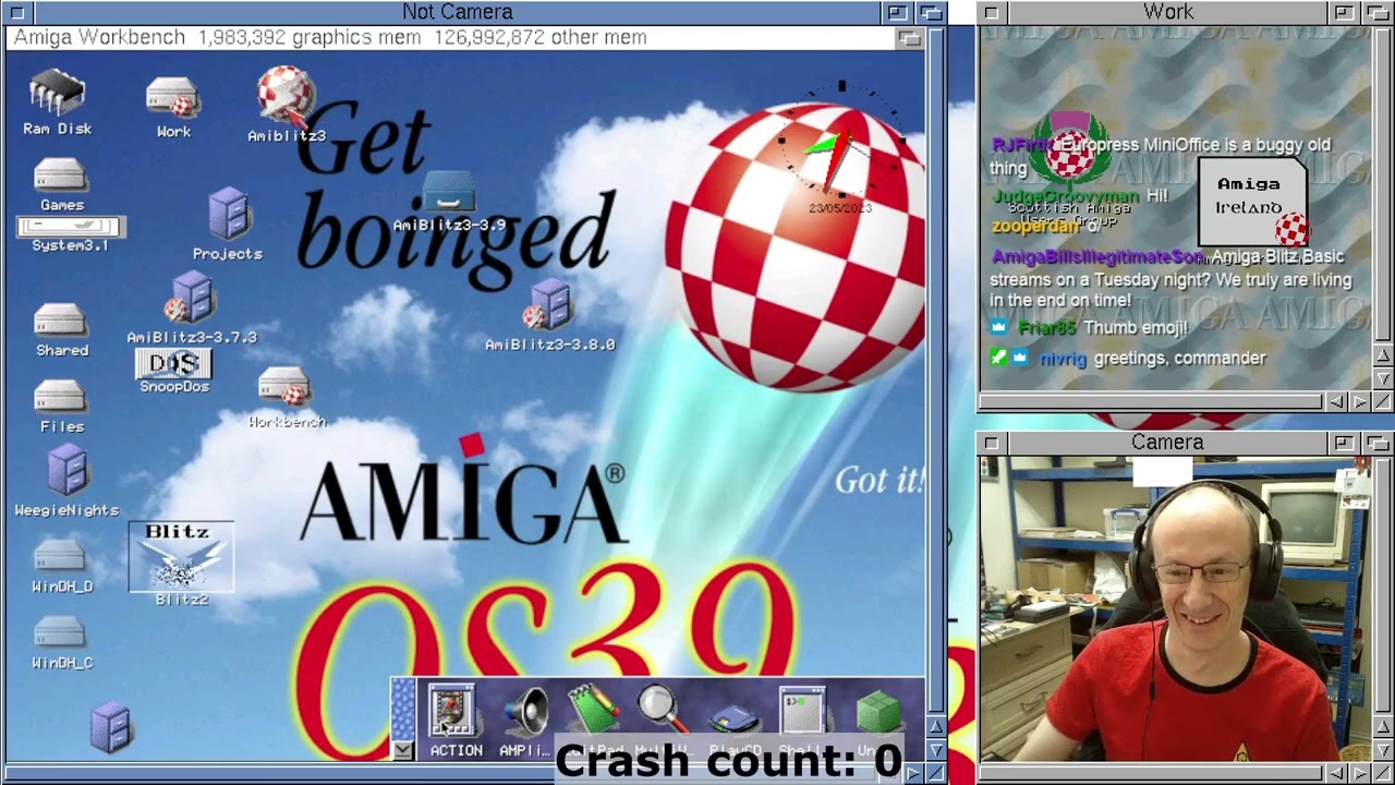 Part 2: Amiga Blitz Basic tutorial stream. Let's make a MUI GUI!
