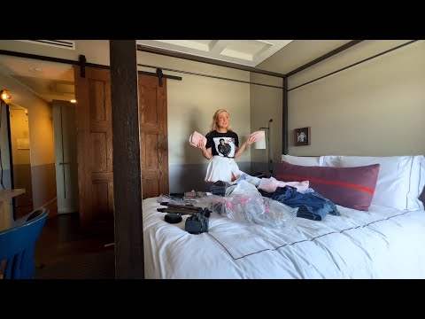 Unpack with me 😩🤣🌴 LA TRIP 🎬