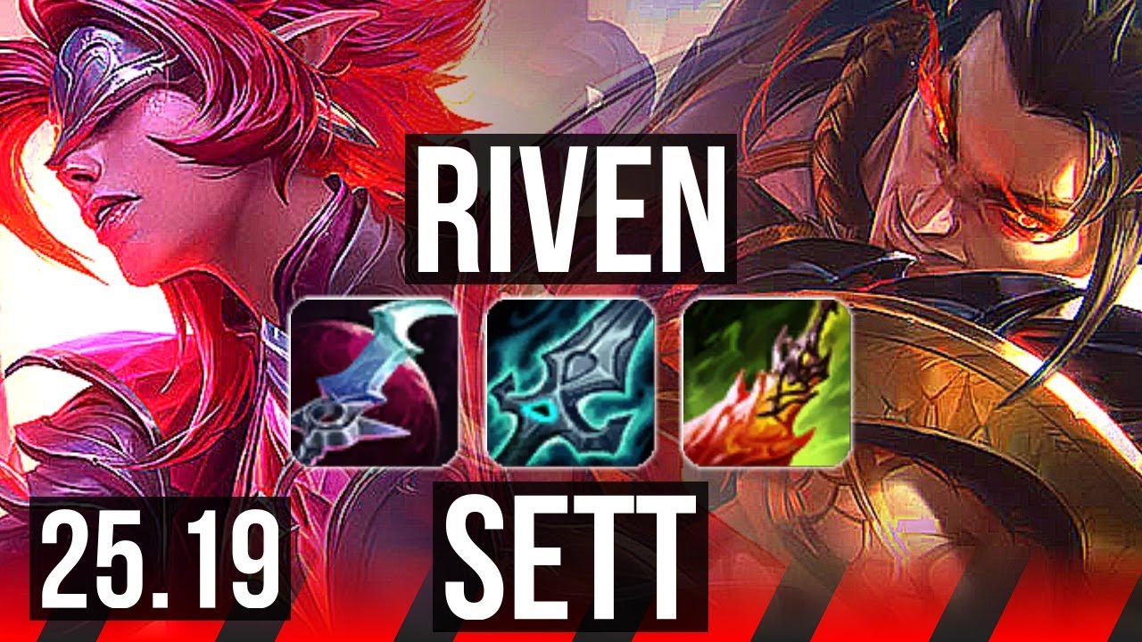 RIVEN vs SETT (TOP) | KR Master | 25.19