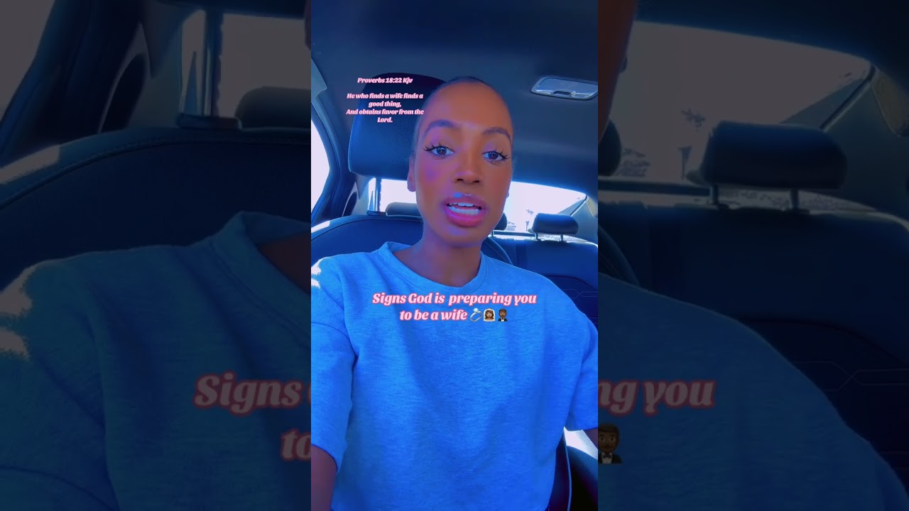 God is equipping you to be a wife 💍 