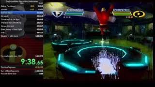 The Incredibles: Rise of the Underminer Any NG  speedrun in 1:08:02