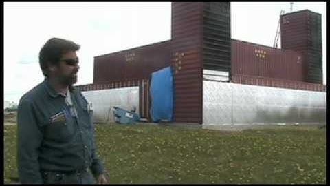 Part 2: Man building amazing home with shipping containers