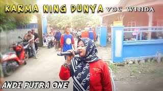 ANDI PUTRA 1 Karma Ning Dunya Voc Winda Live Pedes Karawang Tgl 16 Januari 2022