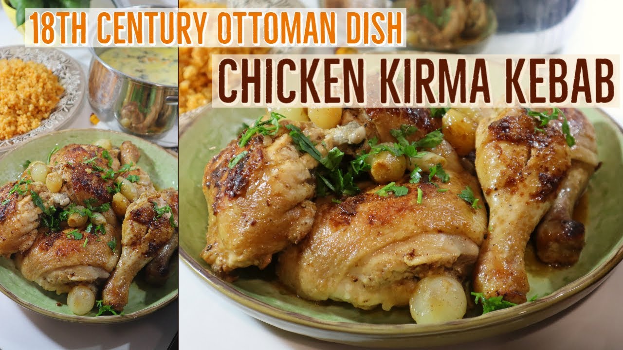 Chicken Kirma Kebab "Tavuk Kirma Kebab" / 18th Century Ottoman Dish