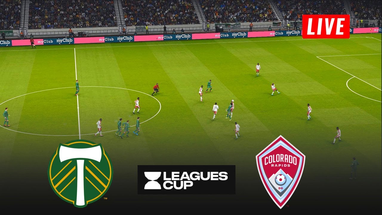 🔴 LIVE : Portland Timbers vs Colorado Rapids | America Leagues Cup | Colorado x Portland En Direct