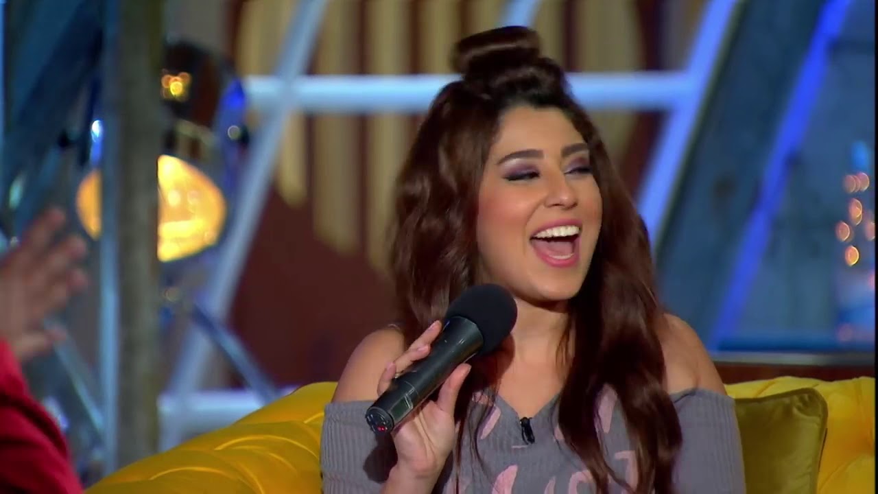 انهيار  ايتن عامر من الضحك بسبب شيماء سيف واللي هتعمله في جوزها😆😆😆