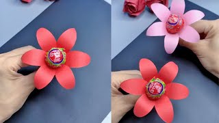 PQ Crafts || How to Make Chupa Chups Flower in One minutes EASY