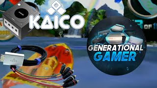 Kaico Labs' GameCube Component Cables - Unboxing and Test
