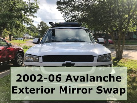 "How To": 2002 - 2006 Chevrolet Avalanche Exterior Mirror Swap