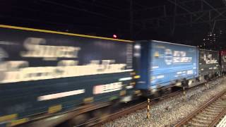 2012.9.21 貨物列車 5067レ(スーパーグリーンシャトルライナー)