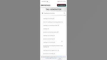 rapidtag youtube tag generator is not working #music #animeedit #song #anime #phonk #youtubecoppa