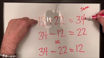 Grade 3: The Inverse Relationship Between Addition And Subtraction