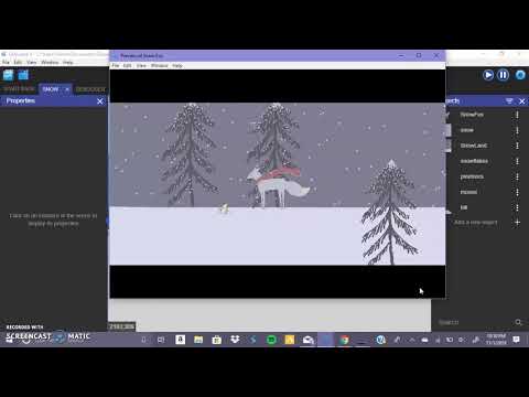 Gdevelop simple side scroller (in development)