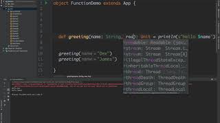 16) Scala Functions
