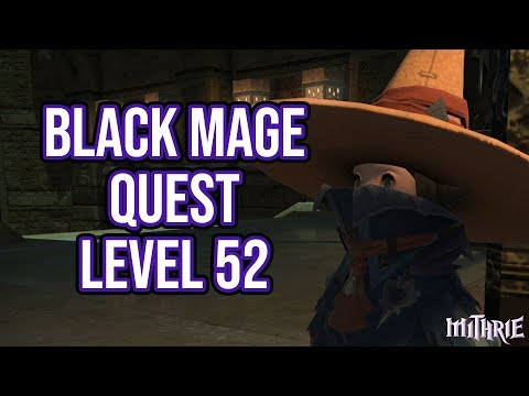 FFXIV 3.26 0896 Black Mage Quest Level 52