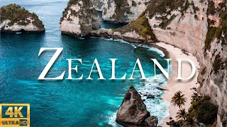 FLYING OVER NEW ZEALAND(4K UHD)-Beautiful Piano Music Relax With Beautiful Nature Videos-4K Ultra HD