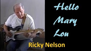 Vignette de la vidéo "Hello Mary Lou (Ricky Nelson - The Spotnicks)"