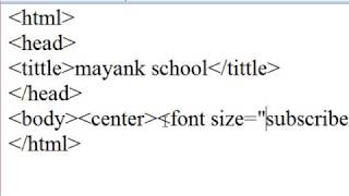 HTML Tutorial 1 (Designing A Website In Notepad - Basics and Beginnings)