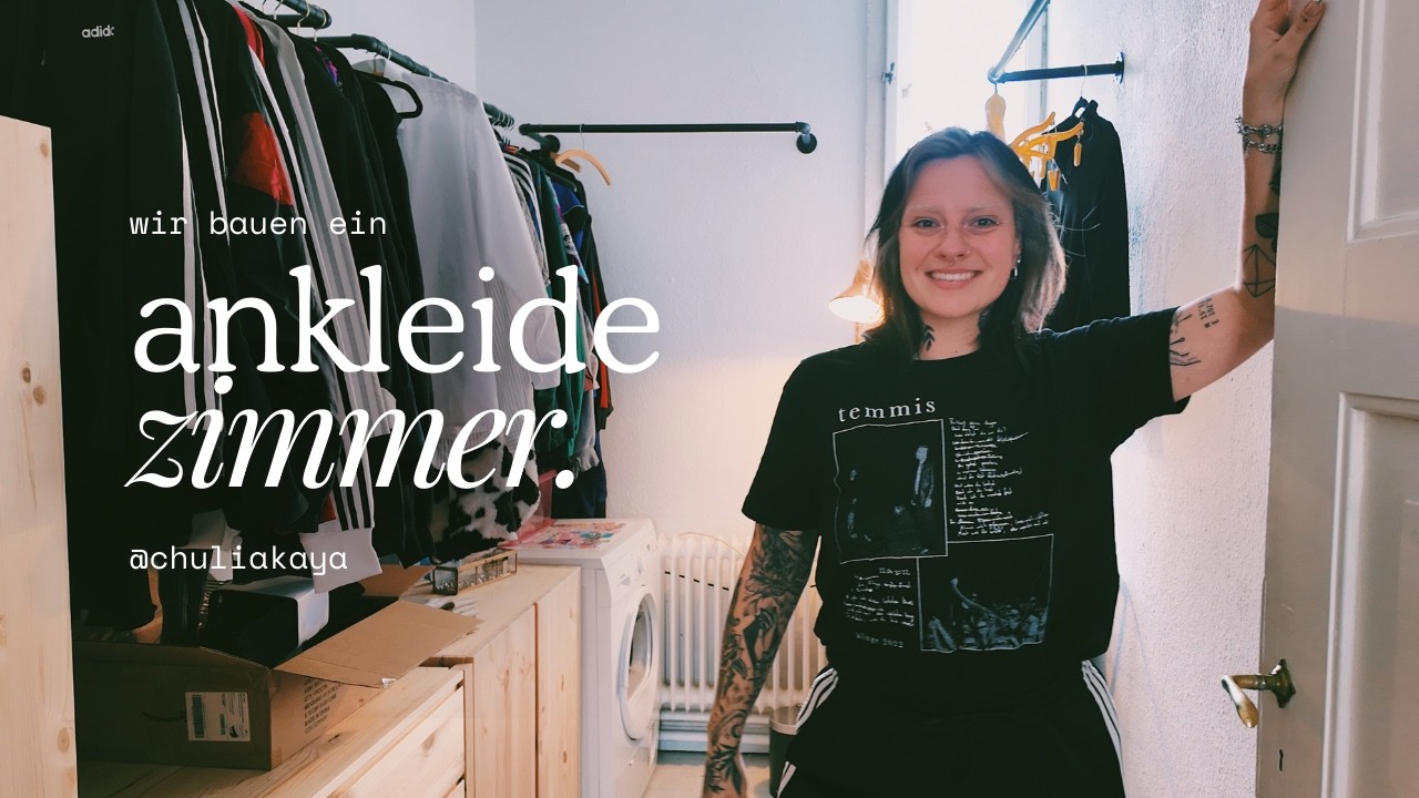 Wir bauen ein Ankleidezimmer! 😍👗 // THE BIG CLEAN VLOG