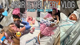 LABOR AND DELIVERY VLOG|Birth Vlog + Postpartum Experience|First Time Mom|FT:TEMU|TiannaMarie