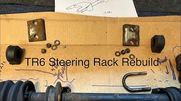 Triumph steering rack refurbish & rebuild. Part 1 of 3.