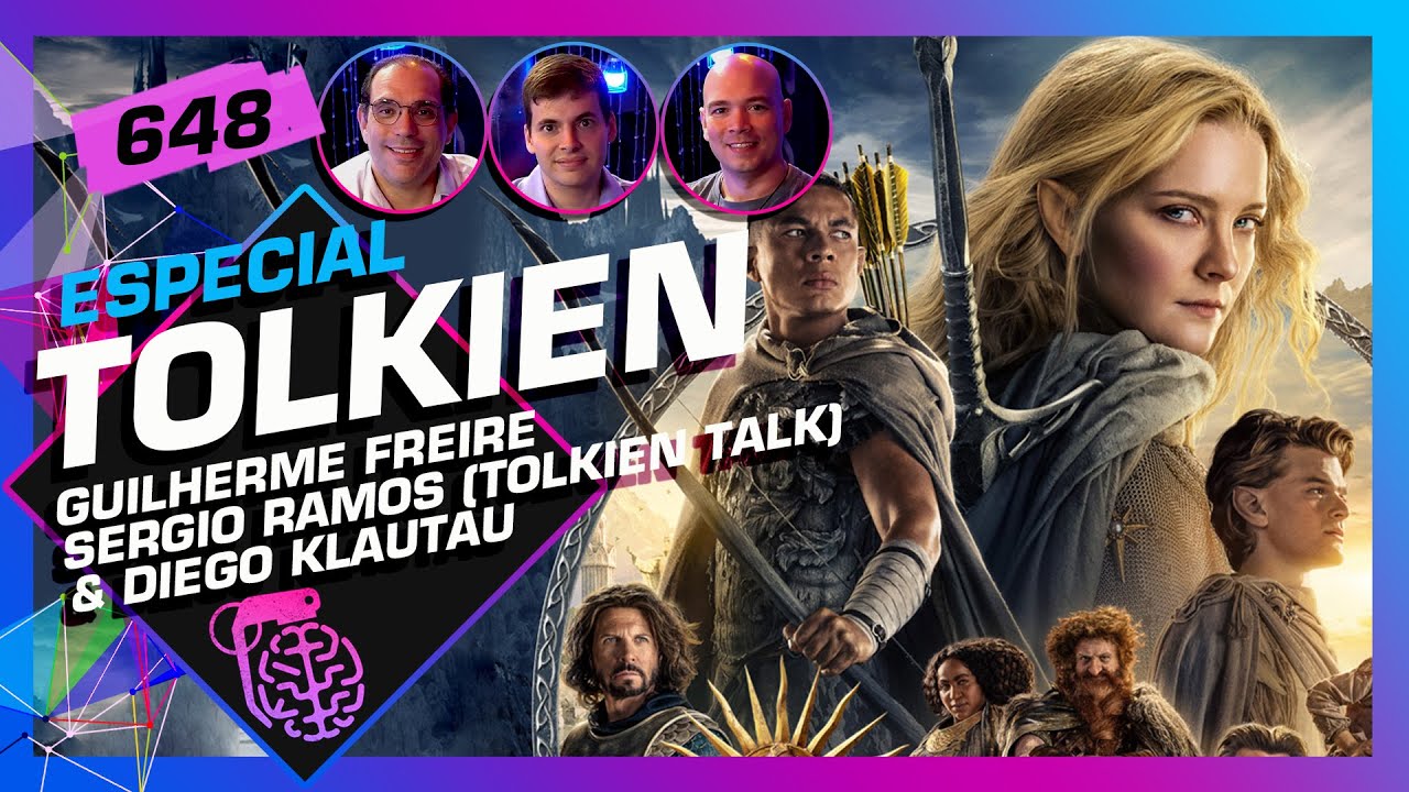 ESPECIAL: TOLKIEN (GUILHERME FREIRE, TOLKIEN TALK E DIEGO KLAUTAU) – Inteligência Ltda. Podcast #648