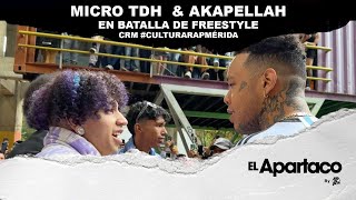 Micro TDH & Akapellah se Inscribieron en @CRMVE Batalla de Freestyle (Merida/Venezuela)